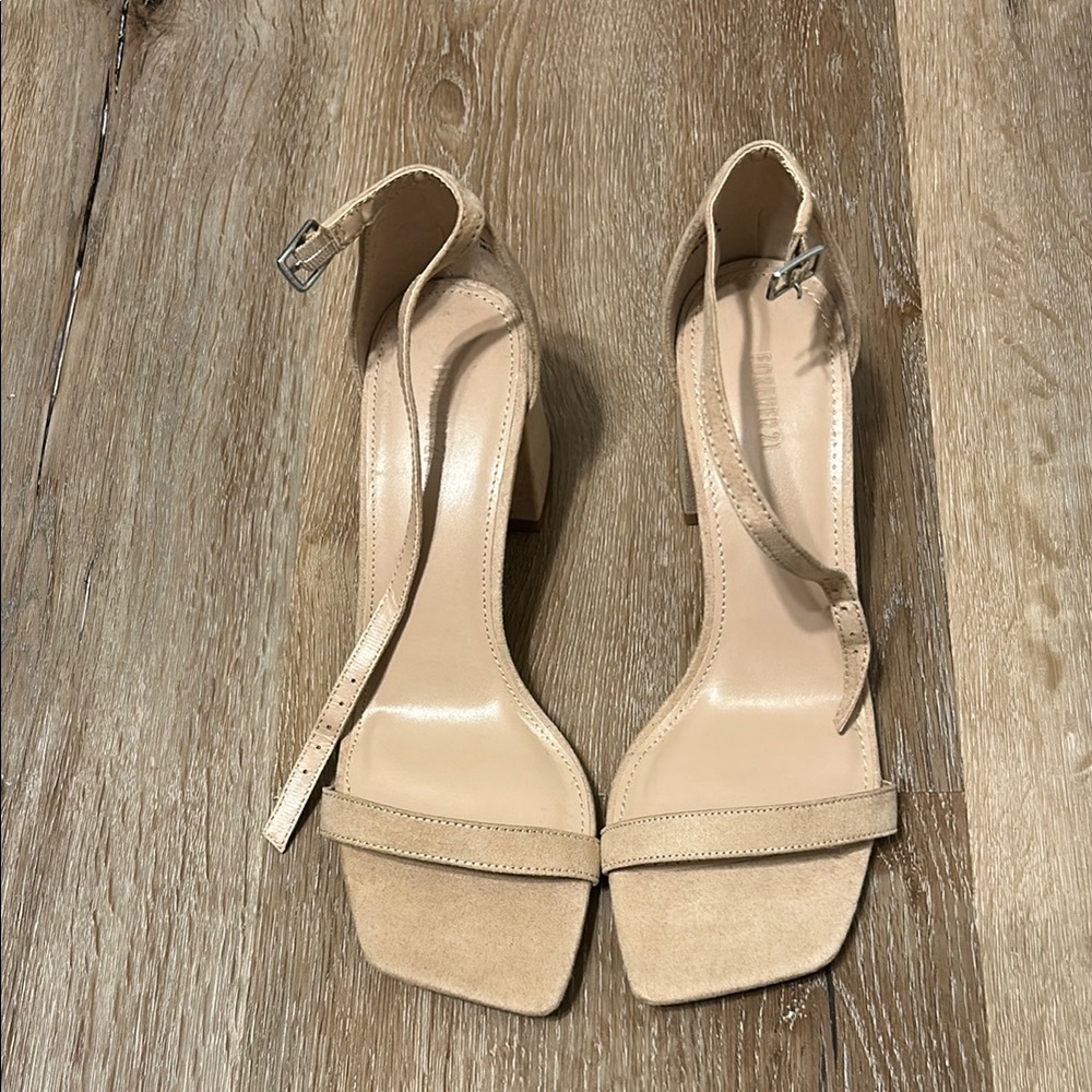 Elegant Nude Women's Heels